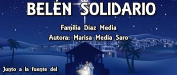 Visita el Belén Solidario del barrio los Sotos de Lloreda